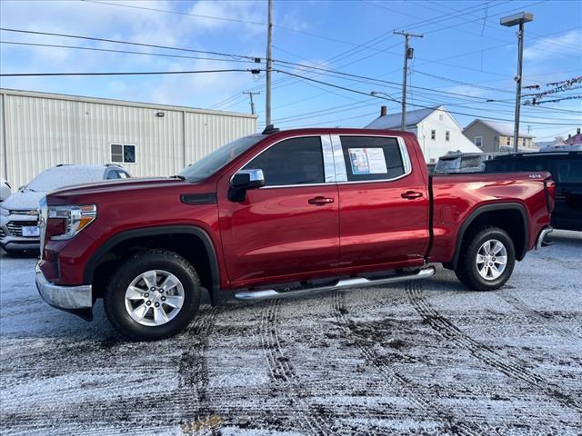 Used 2021 GMC Sierra 1500 SLE with VIN 1GTP9BEK8MZ421993 for sale in Salem, OH