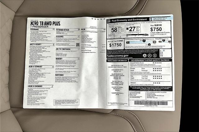 2025 Volvo XC90 Plug-In Hybrid Vehicle Photo in Grapevine, TX 76051