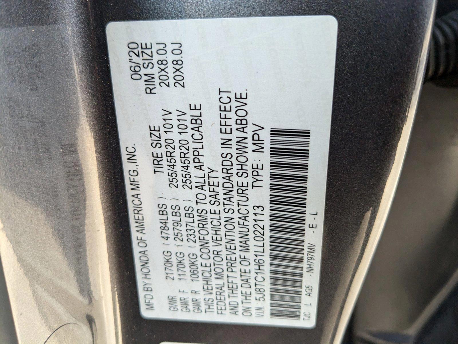 2020 Acura RDX Vehicle Photo in Sanford, FL 32771