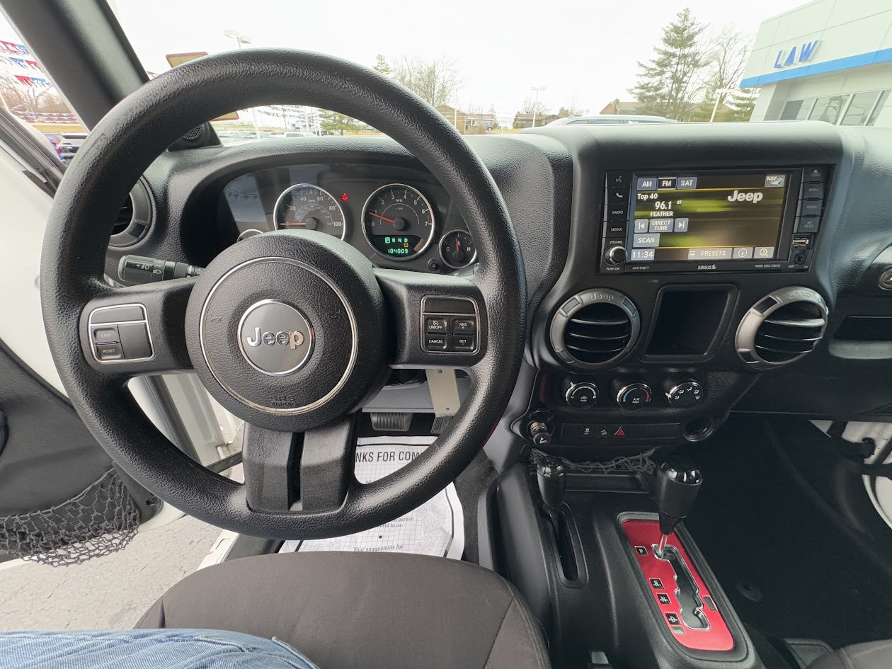 2014 Jeep Wrangler Vehicle Photo in BOONVILLE, IN 47601-9633