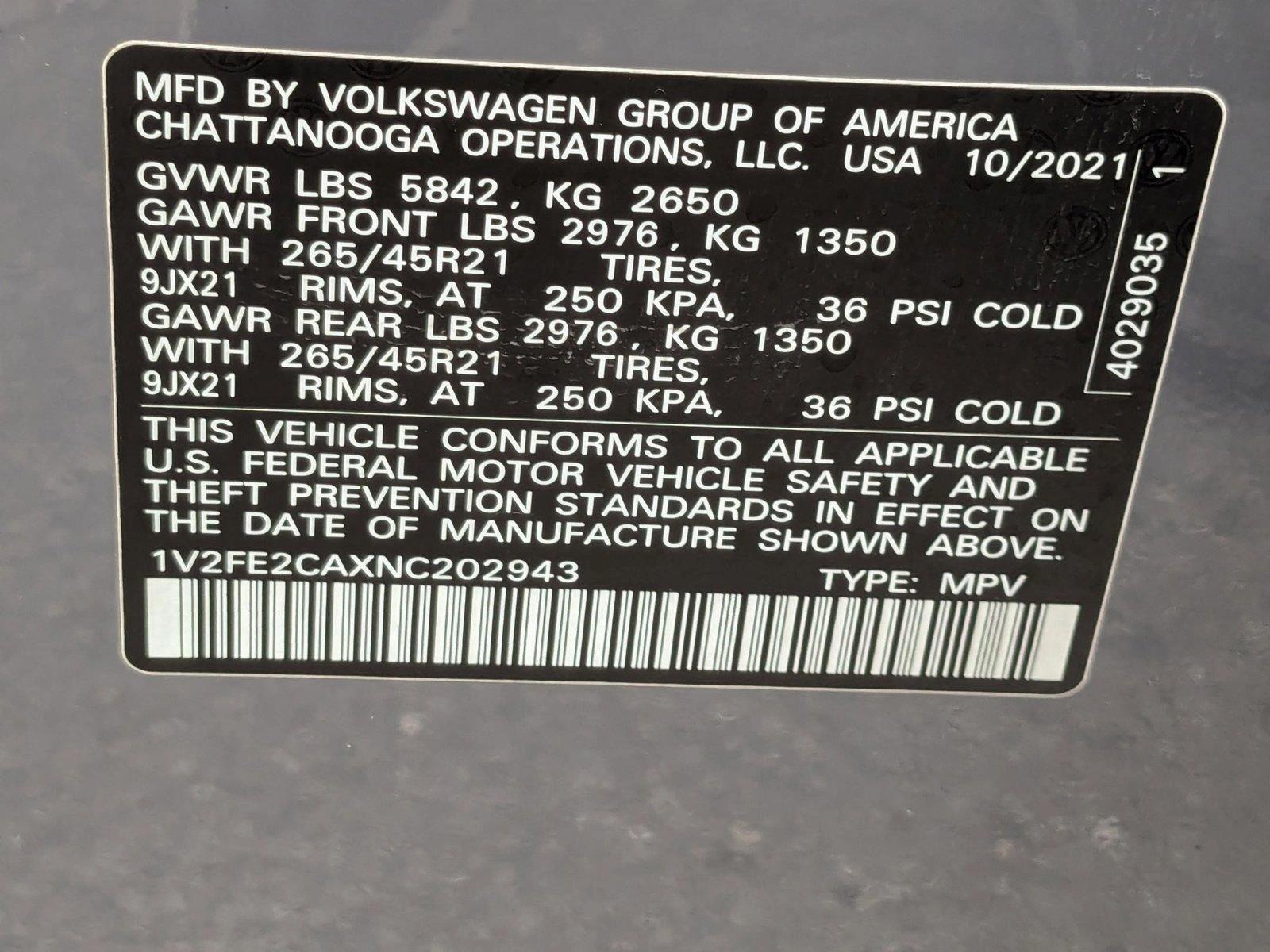 2022 Volkswagen Atlas Cross Sport Vehicle Photo in MIAMI, FL 33134-2699