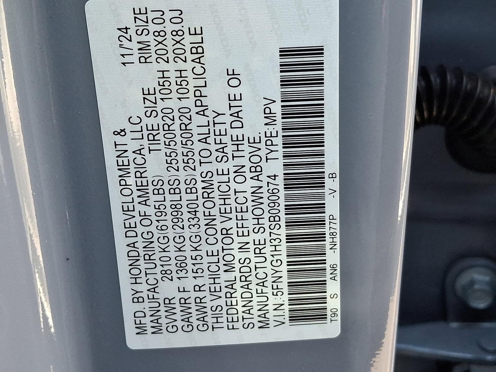 2025 Honda Pilot Vehicle Photo in Harrisburg, PA 17111