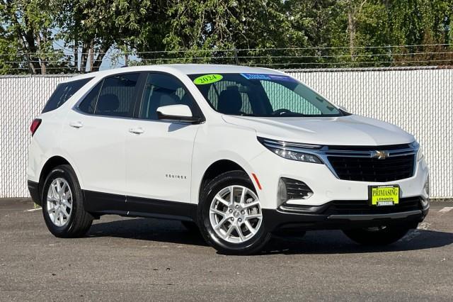Used 2024 Chevrolet Equinox LT with VIN 3GNAXUEG1RL228402 for sale in Lebanon, OR
