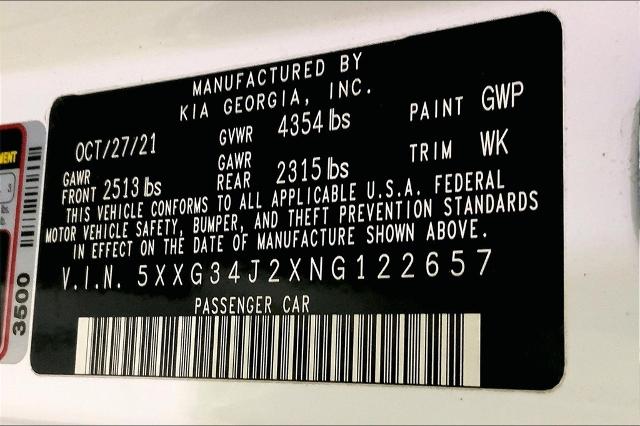 2022 Kia K5 Vehicle Photo in Lees Summit, MO 64086