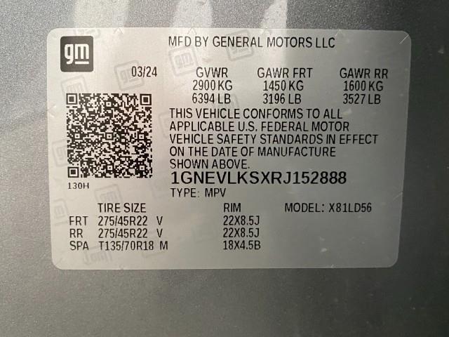 2024 Chevrolet Traverse Vehicle Photo in MANITOWOC, WI 54220-5838