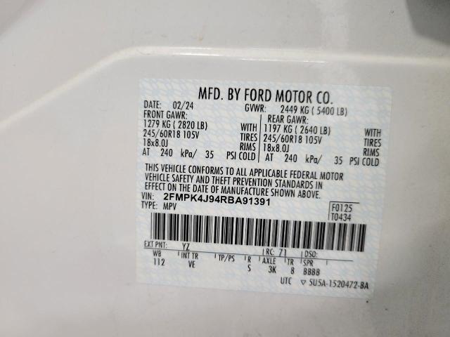 2024 Ford Edge Vehicle Photo in NEENAH, WI 54956-2243