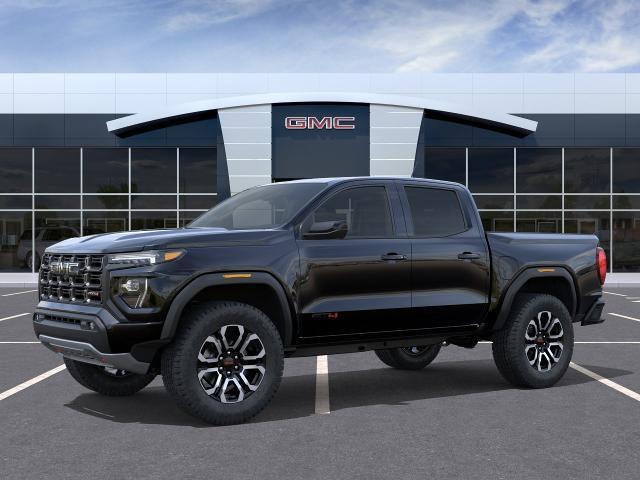 Onyx Black 2026 GMC Canyon AT4 Crew Cab 4WD Pickup Truck Four-Wheel Drive 8-Speed Automatic
