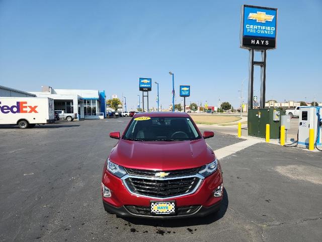 Used 2021 Chevrolet Equinox LT with VIN 2GNAXKEV4M6103863 for sale in Hays, KS