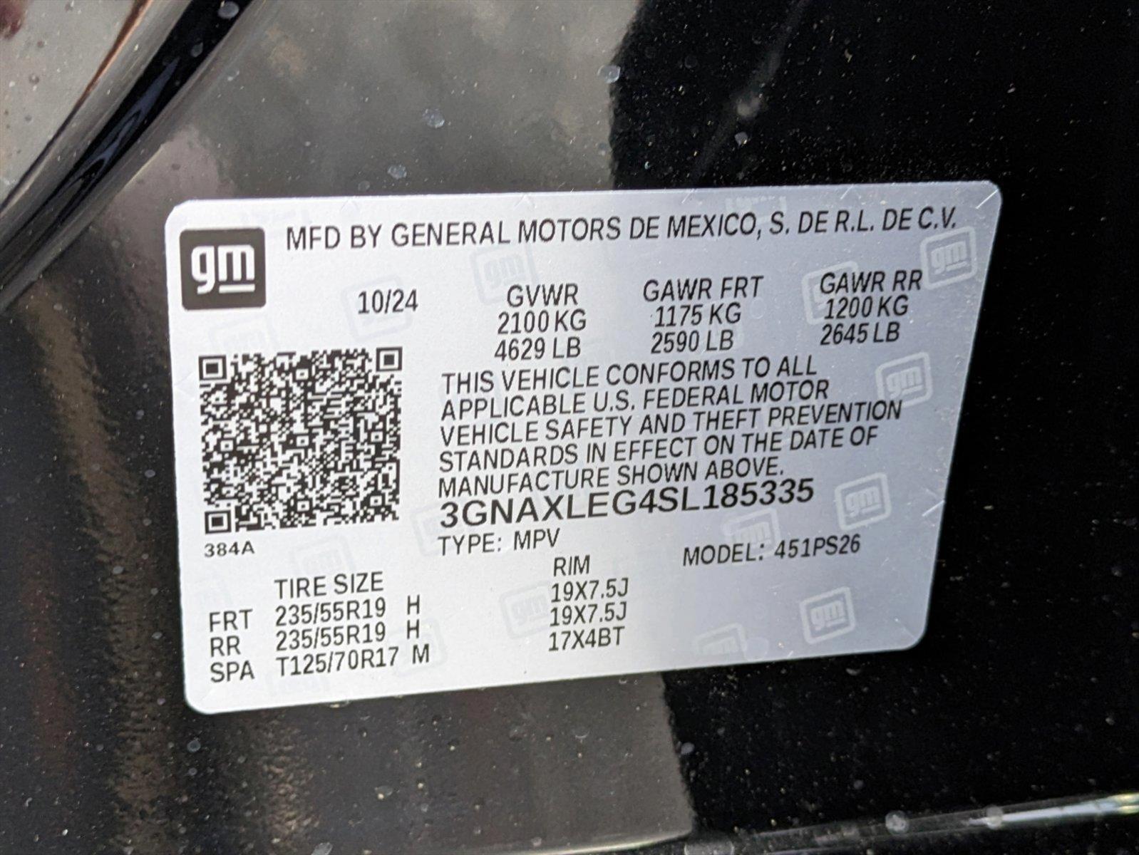 2025 Chevrolet Equinox Vehicle Photo in ORLANDO, FL 32812-3021