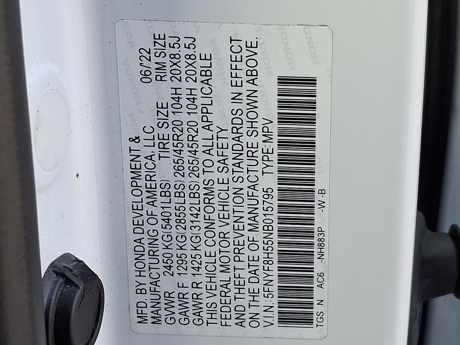 2022 Honda Passport Vehicle Photo in Harrisburg, PA 17111