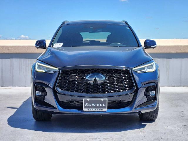 Certified 2024 INFINITI QX50 Sport with VIN 3PCAJ5FA8RF105849 for sale in Dallas, TX