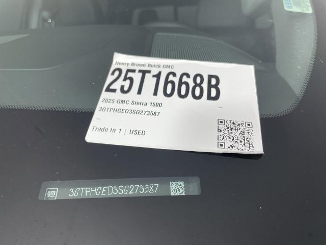 2025 GMC Sierra 1500 Vehicle Photo in GILBERT, AZ 85297-0402