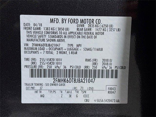 2018 Ford Flex Vehicle Photo in PUYALLUP, WA 98371-4149