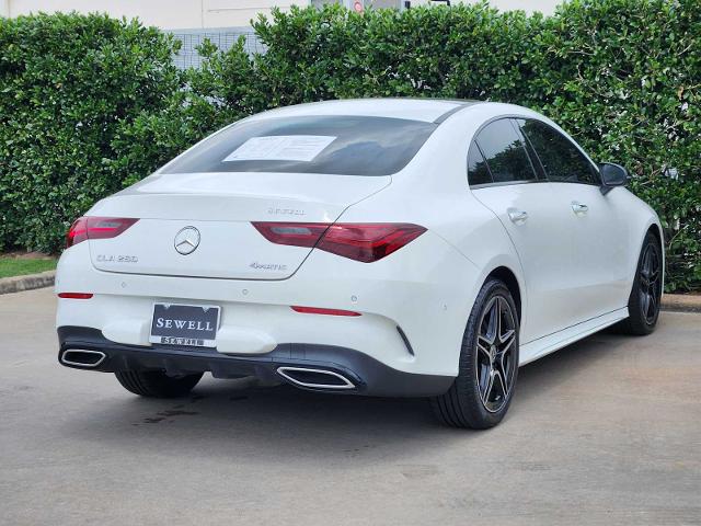 2025 Mercedes-Benz CLA Vehicle Photo in HOUSTON, TX 77079