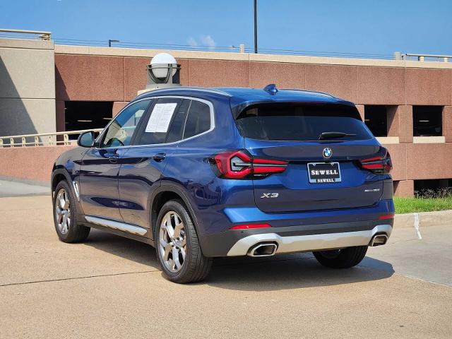 2024 BMW X3 sDrive30i Vehicle Photo in PLANO, TX 75024