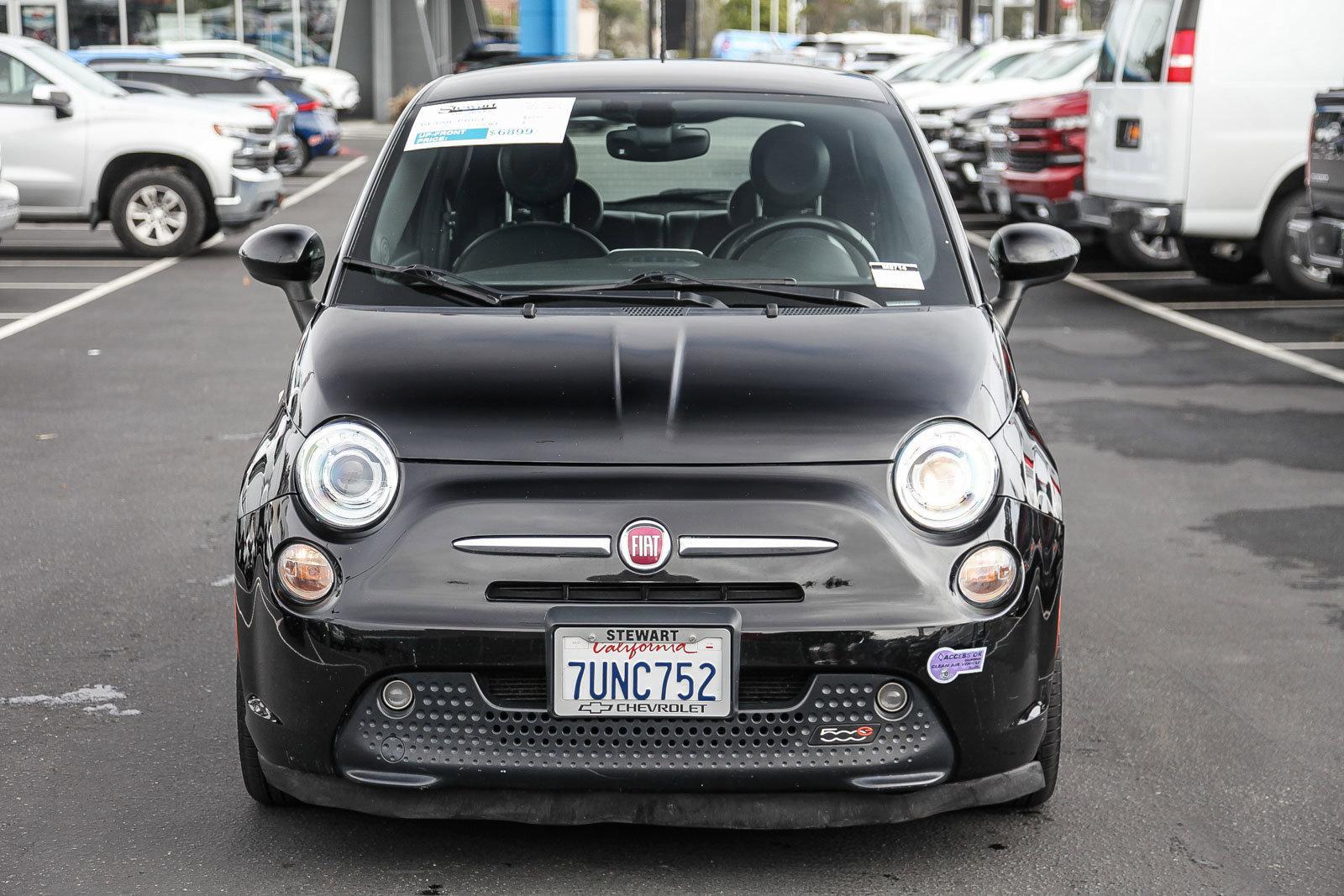 Used 2016 FIAT 500e Battery Electric with VIN 3C3CFFGEXGT218044 for sale in Colma, CA