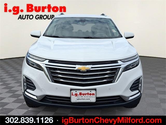 Certified 2022 Chevrolet Equinox Premier with VIN 3GNAXXEVXNS106671 for sale in Milford, DE