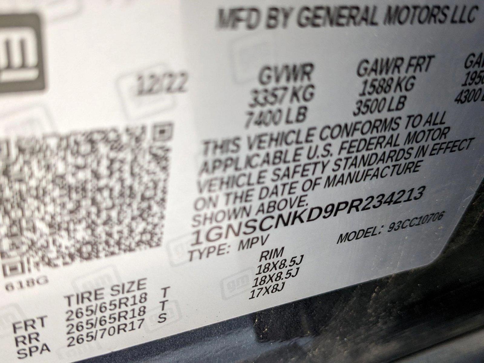 2023 Chevrolet Tahoe Vehicle Photo in ORLANDO, FL 32808-7998