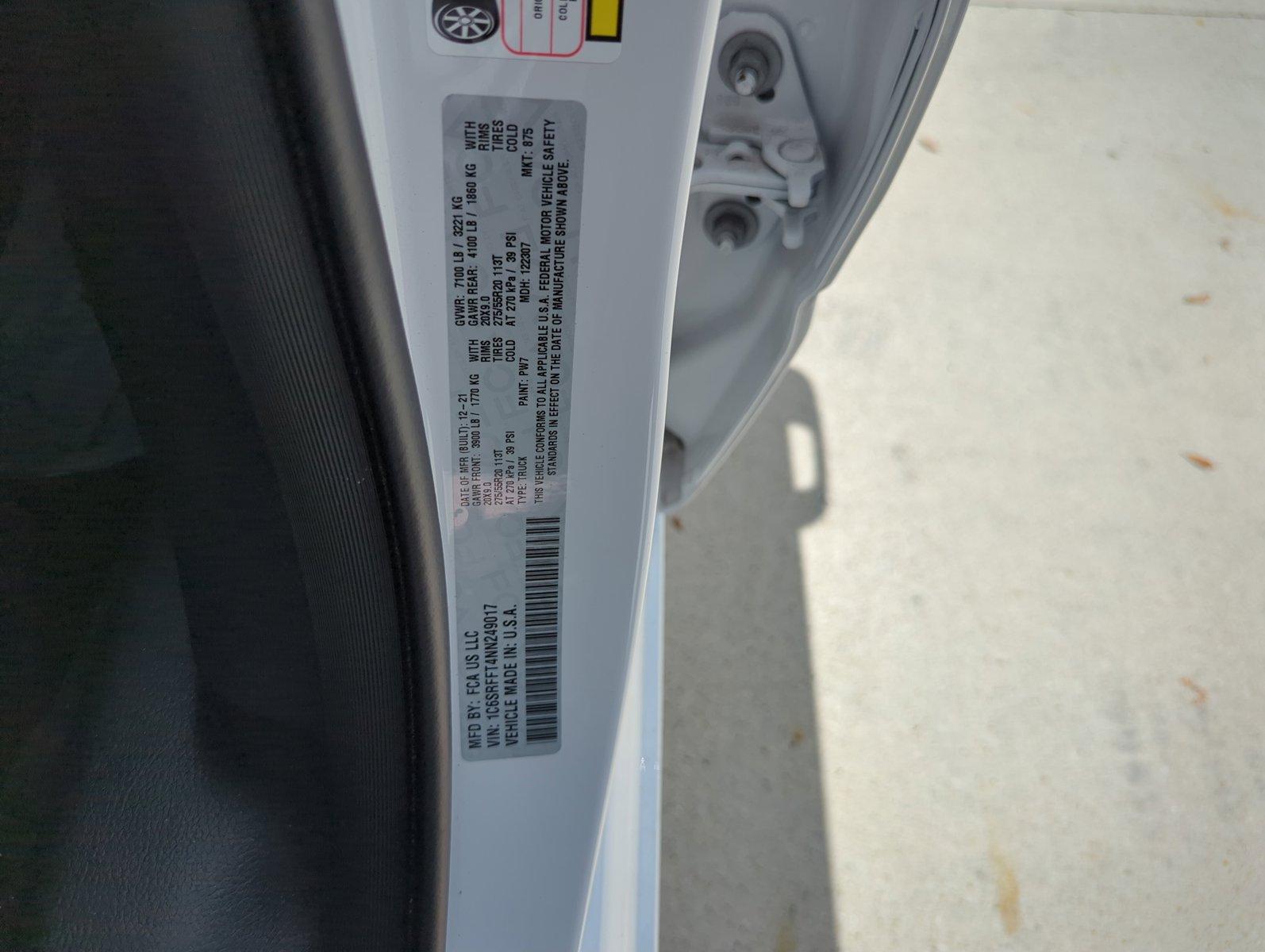 2022 Ram 1500 Vehicle Photo in Pembroke Pines, FL 33027