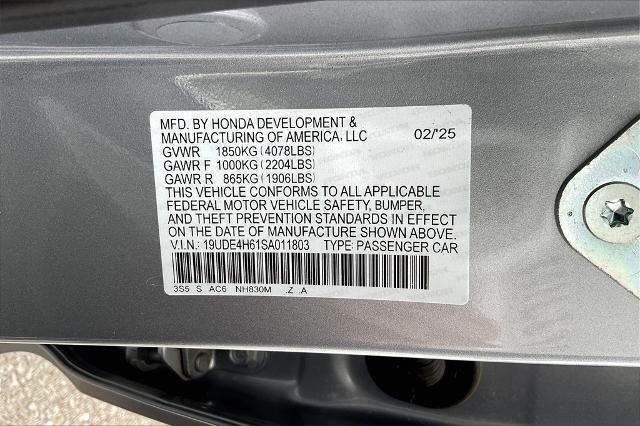 2025 Acura Integra Vehicle Photo in Tulsa, OK 74145