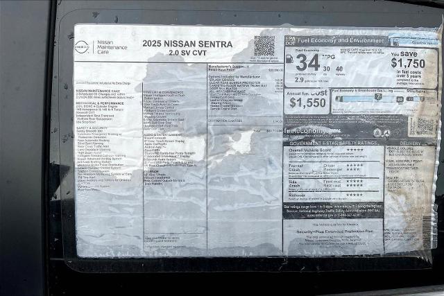 2025 Nissan Sentra Vehicle Photo in Tulsa, OK 74129
