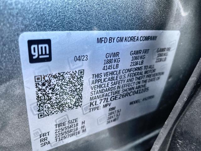 2024 Chevrolet Trax Vehicle Photo in WILLIAMSVILLE, NY 14221-2883