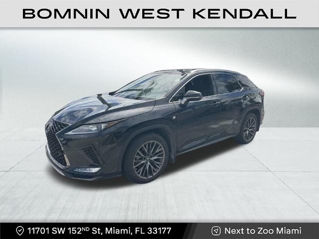 Used 2022 Lexus RX 350 F SPORT with VIN 2T2YZMDA1NC335182 for sale in Miami, FL