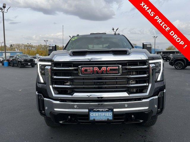 Certified 2024 GMC Sierra 2500HD SLT with VIN 1GT49NEYXRF369767 for sale in Princeton, IL