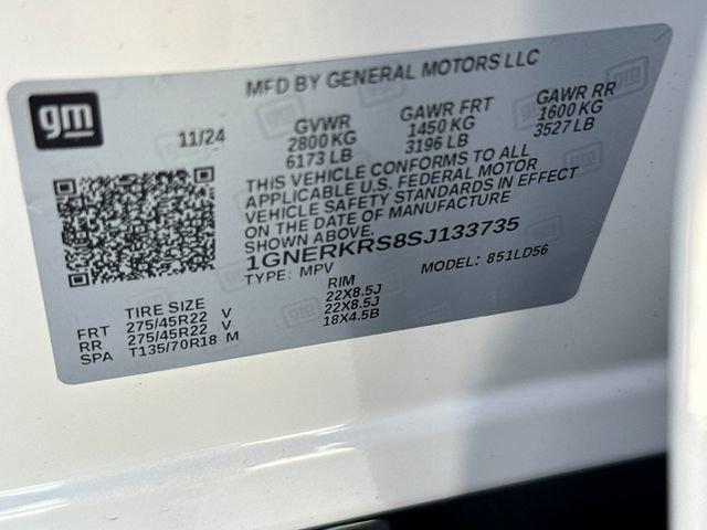 2025 Chevrolet Traverse Vehicle Photo in RIVERSIDE, CA 92504-4106