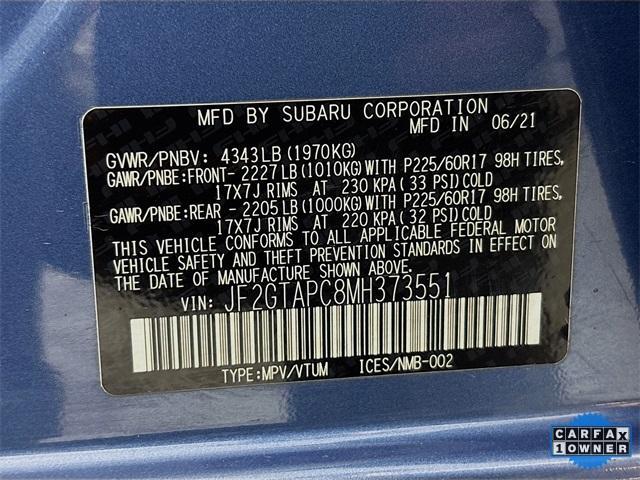 2021 Subaru Crosstrek Vehicle Photo in Puyallup, WA 98371