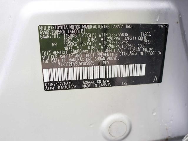 2013 Toyota RAV4 Vehicle Photo in Dallas, TX 75209