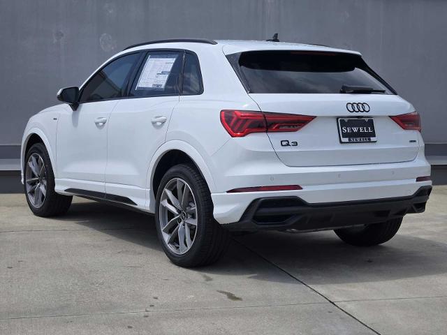 2025 Audi Q3 Vehicle Photo in SUGAR LAND, TX 77478