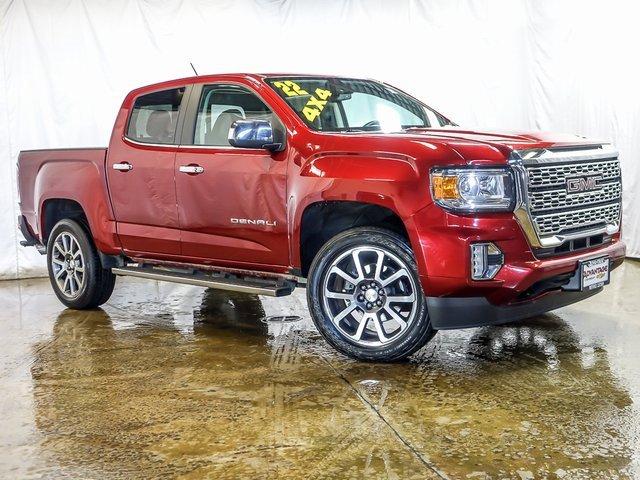 Used 2022 GMC Canyon Denali with VIN 1GTG6EEN4N1128693 for sale in Bolingbrook, IL