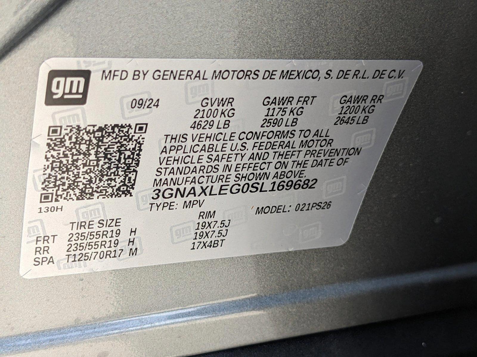 2025 Chevrolet Equinox Vehicle Photo in MIAMI, FL 33172-3015