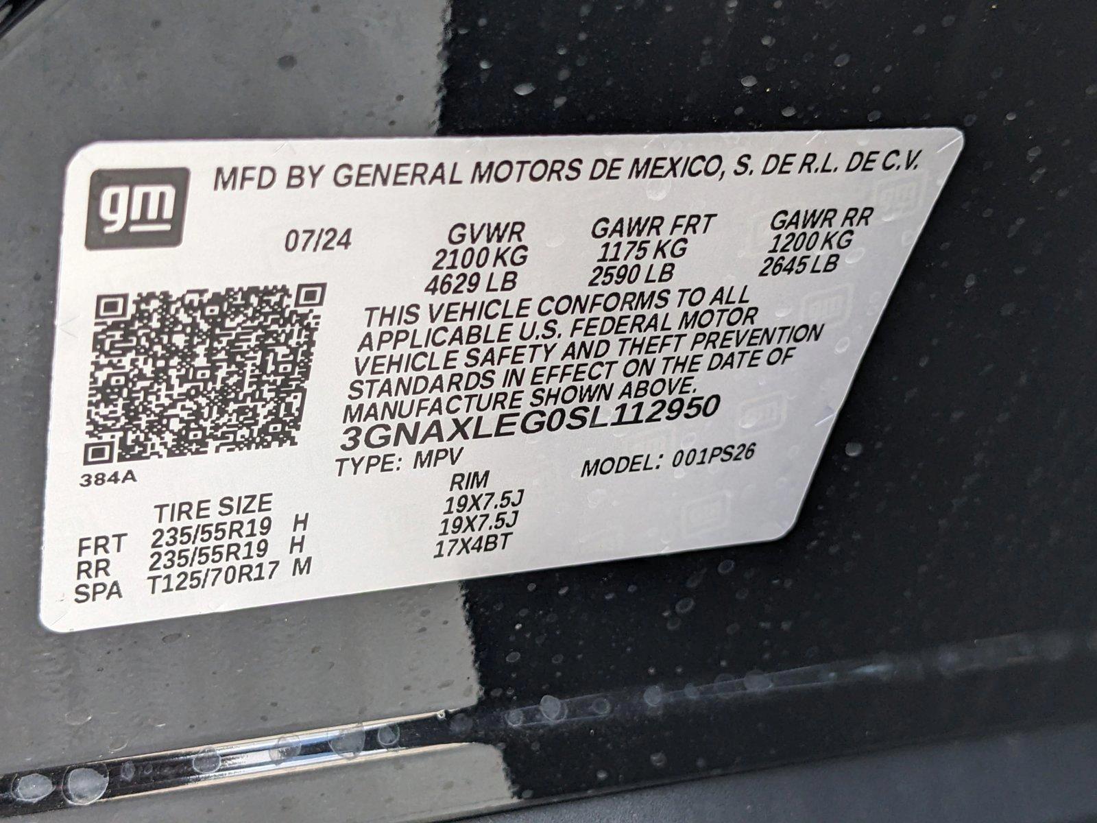 2025 Chevrolet Equinox Vehicle Photo in MIAMI, FL 33172-3015