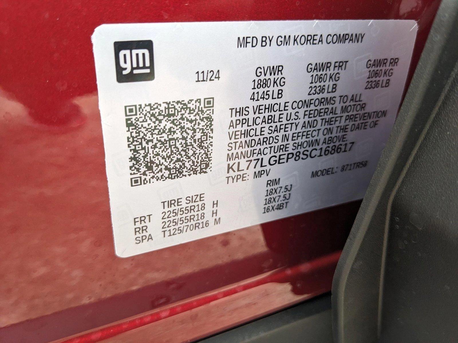 2025 Chevrolet Trax Vehicle Photo in AUSTIN, TX 78759-4154