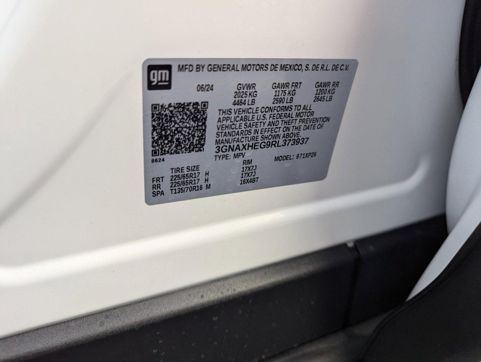 2024 Chevrolet Equinox Vehicle Photo in ORLANDO, FL 32812-3021