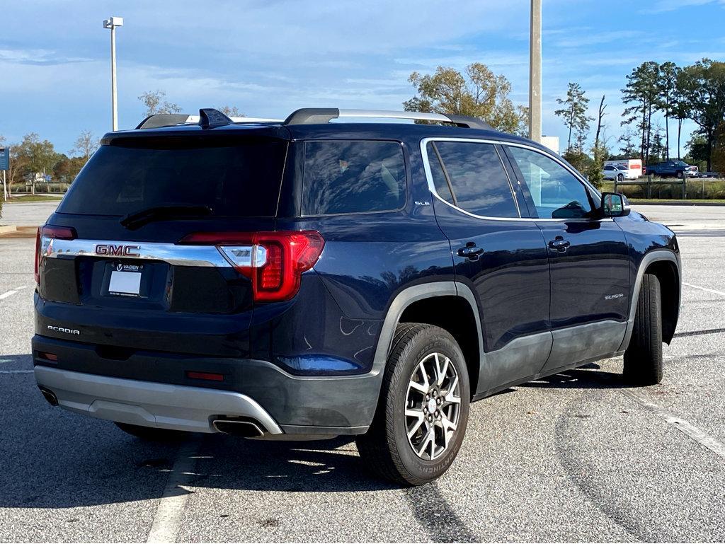 Used 2021 GMC Acadia SLE with VIN 1GKKNKLS3MZ180521 for sale in Pooler, GA