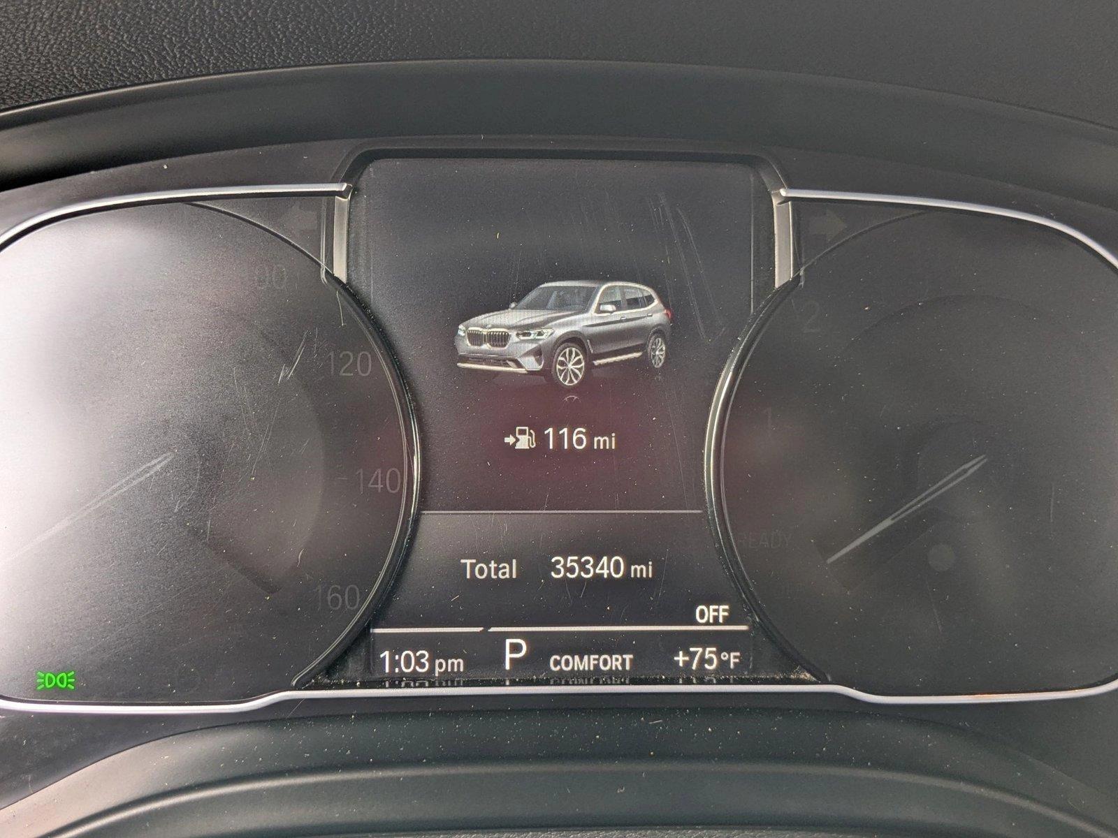 2022 BMW X3 sDrive30i Vehicle Photo in Valencia, CA 91355