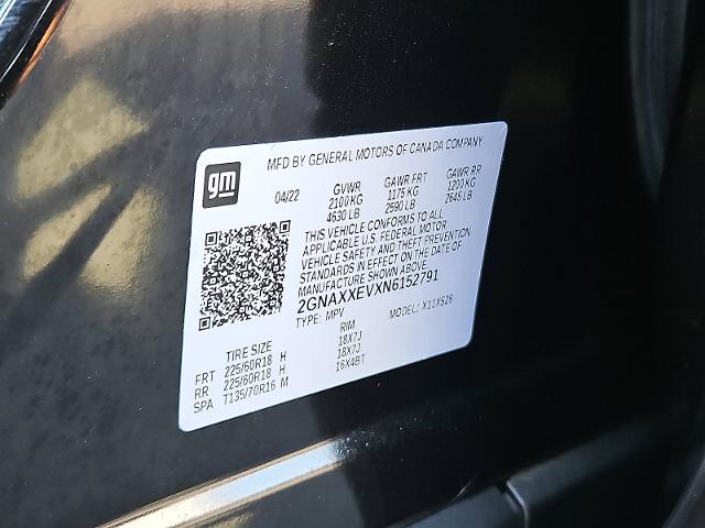 2022 Chevrolet Equinox Vehicle Photo in TREVOSE, PA 19053-4984