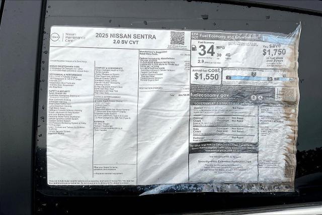 2025 Nissan Sentra Vehicle Photo in Tulsa, OK 74129