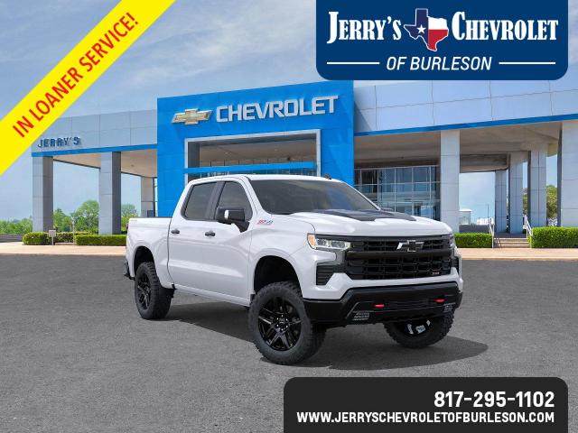 Summit White 2026 Chevrolet Silverado 1500 LT Trail Boss Crew Cab 4WD Pickup Truck Four-Wheel Drive Automatic