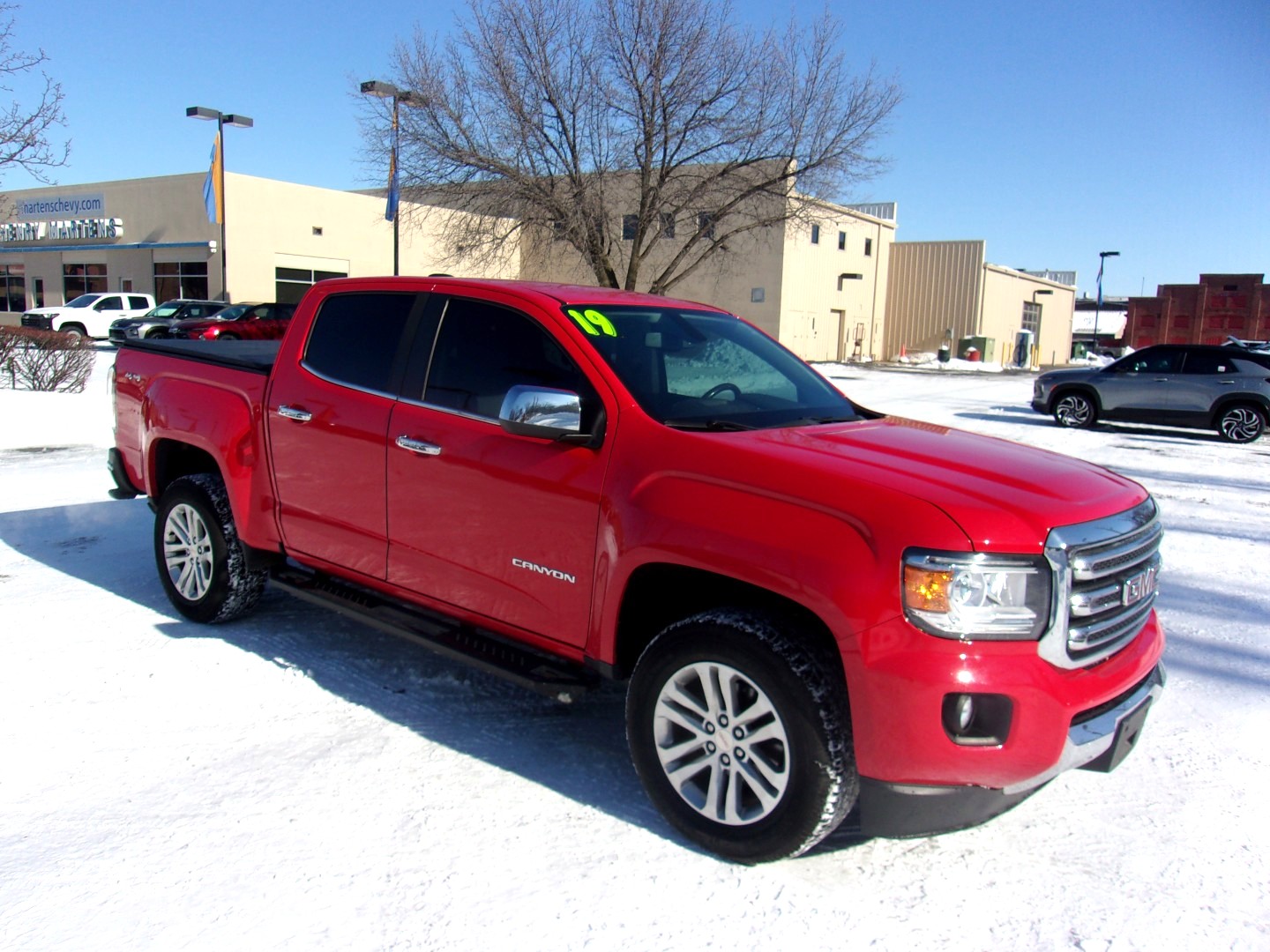 Used 2019 GMC Canyon SLT with VIN 1GTG6DEN6K1205702 for sale in Leavenworth, KS