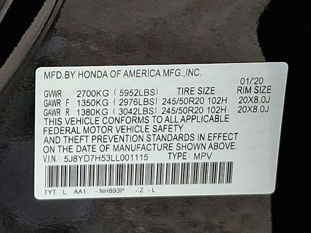 2020 Acura MDX Sport Hybrid Vehicle Photo in PAWLING, NY 12564-3219