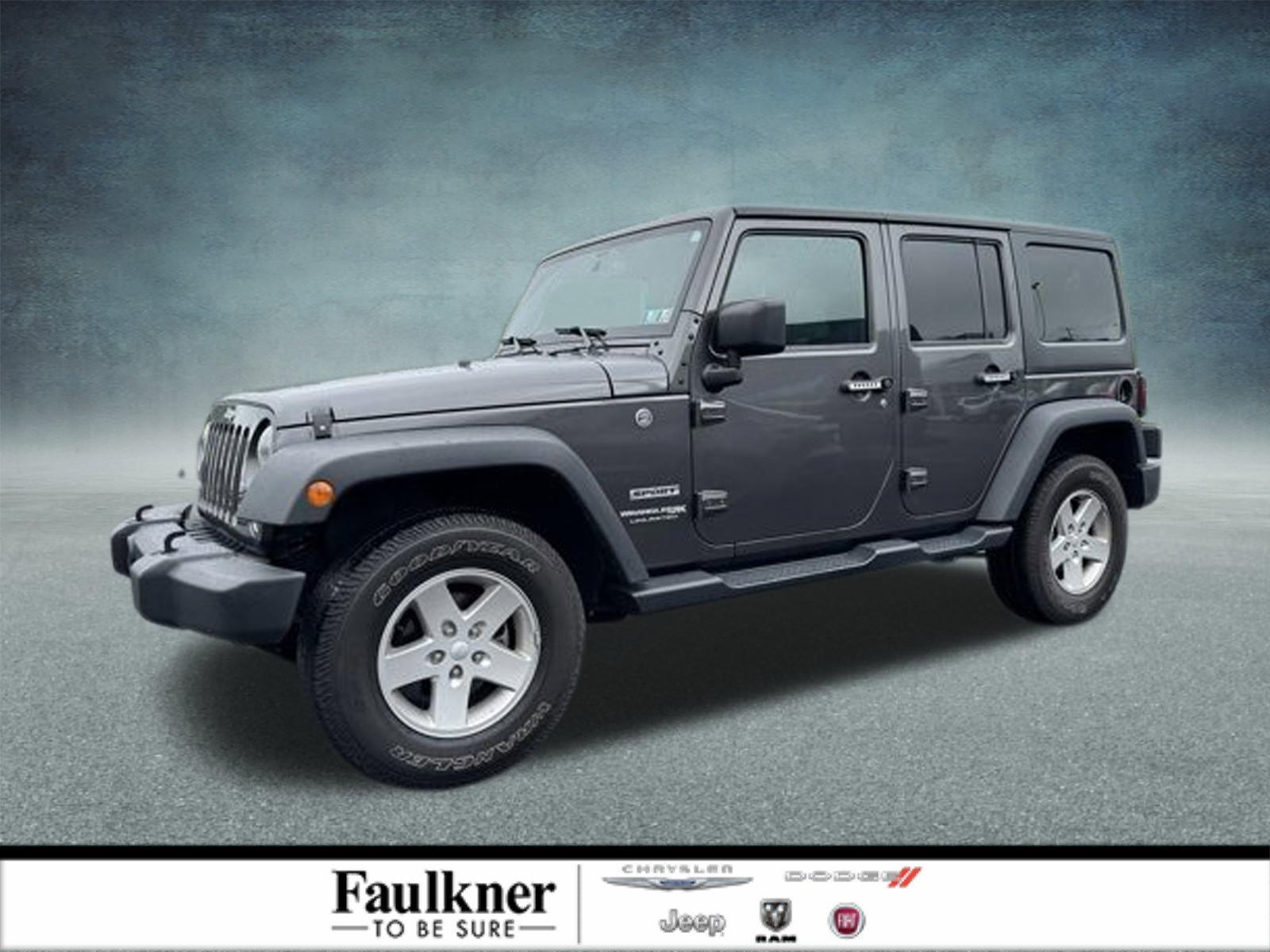 2018 Jeep Wrangler JK Unlimited Vehicle Photo in Mechanicsburg, PA 17050-1707
