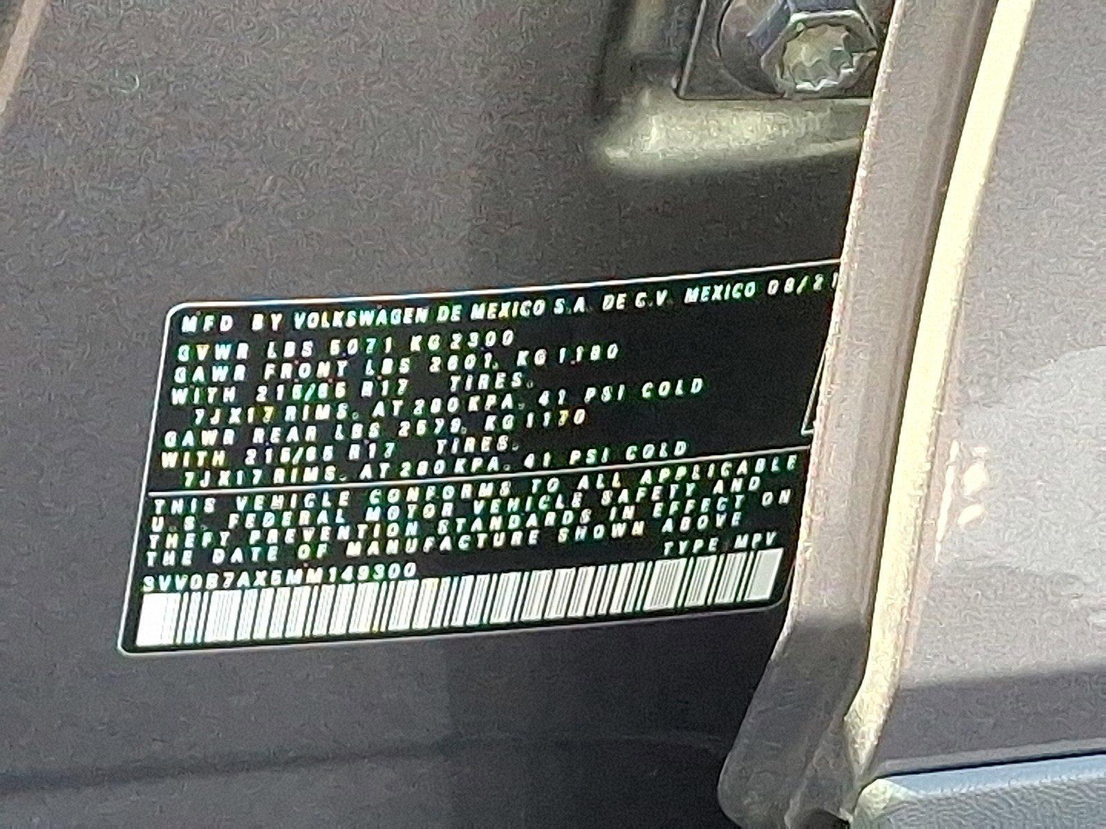 2021 Volkswagen Tiguan Vehicle Photo in Harrisburg, PA 17111