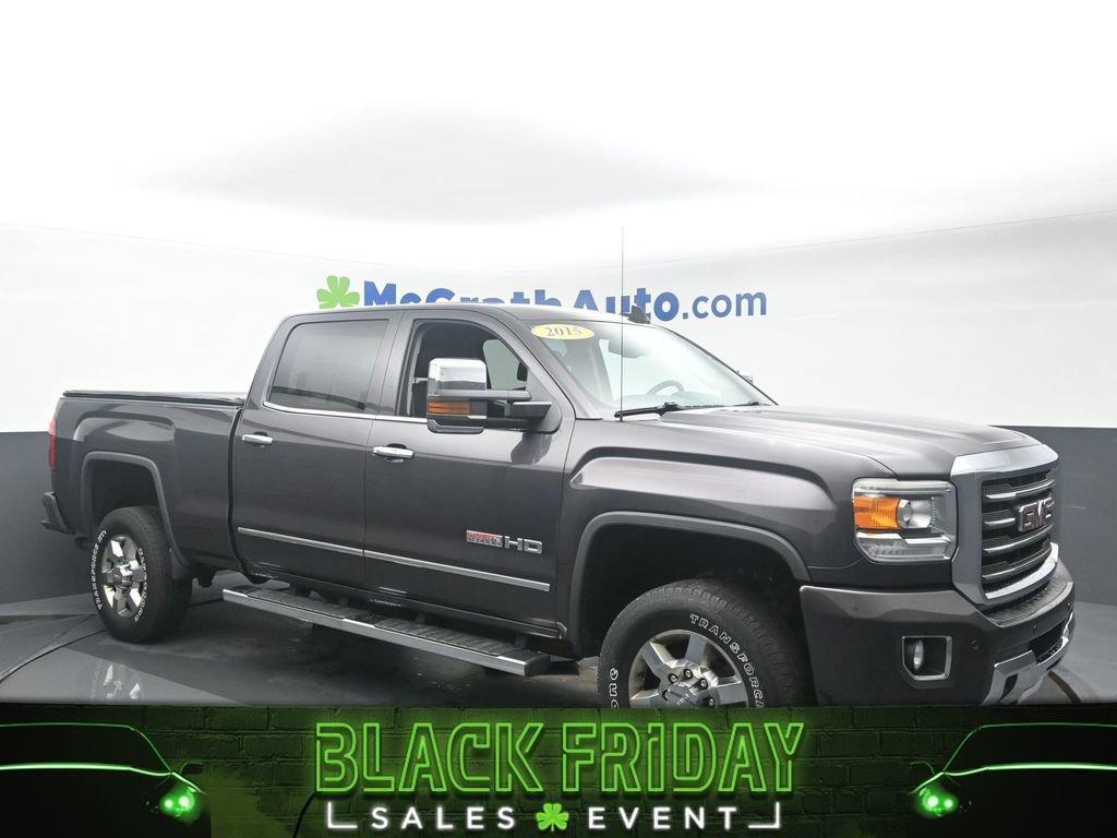 2015 GMC Sierra 2500HD available WiFi Vehicle Photo in Cedar Rapids, IA 52402