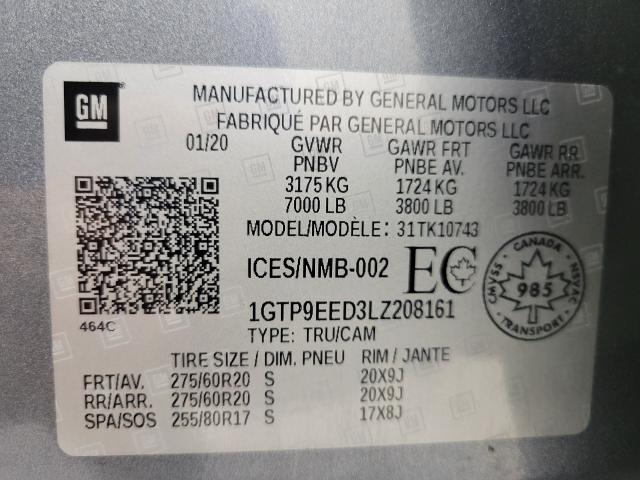 2020 GMC Sierra 1500 Vehicle Photo in NEENAH, WI 54956-2243