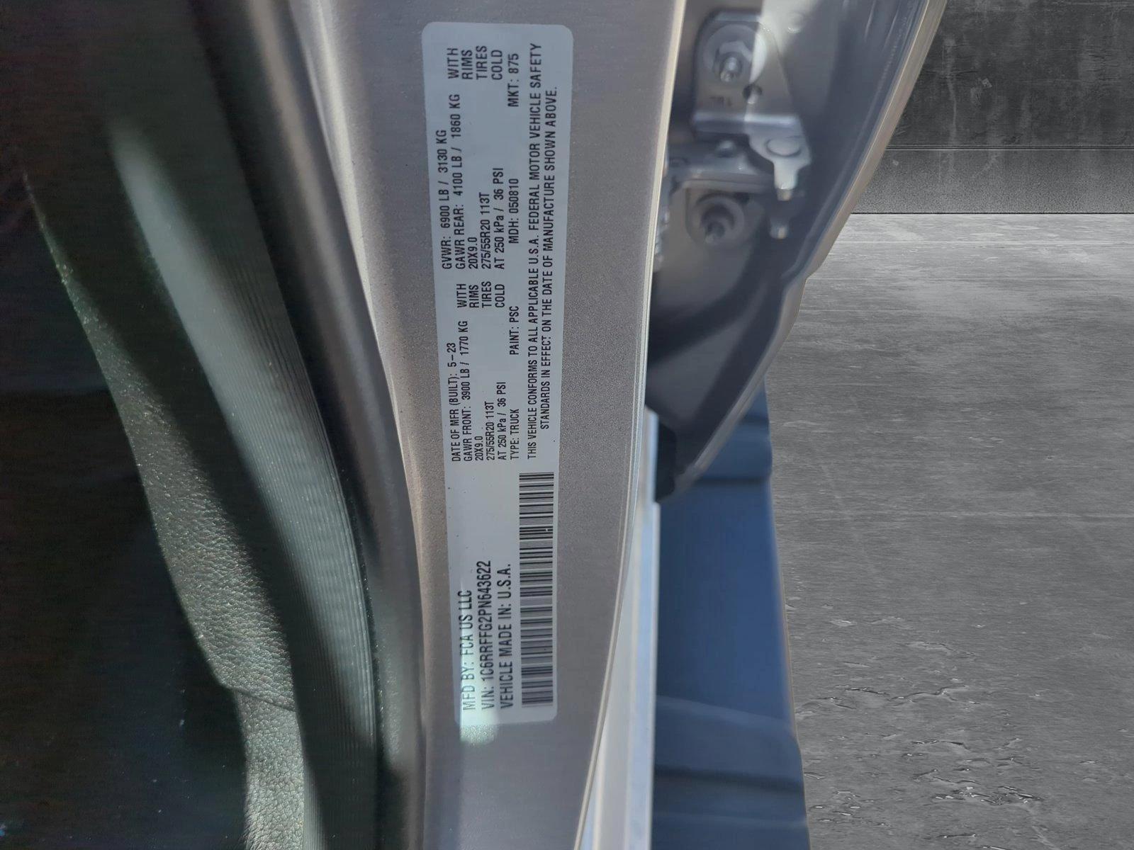 2023 Ram 1500 Vehicle Photo in Pembroke Pines, FL 33027