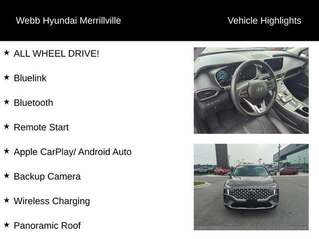 2021 Hyundai SANTA FE Hybrid Vehicle Photo in Merrillville, IN 46410